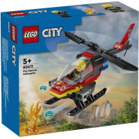 Конструктор LEGO City Пожежний рятувальний гелікоптер