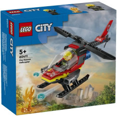 Конструктор LEGO City Пожежний рятувальний гелікоптер