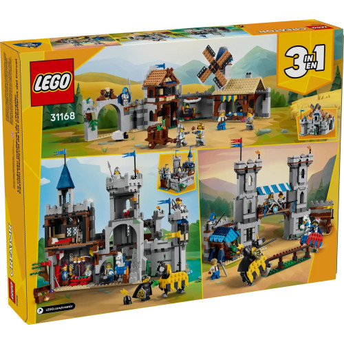 Конструктор LEGO Creator Середньовічний замок із лицарем на коні