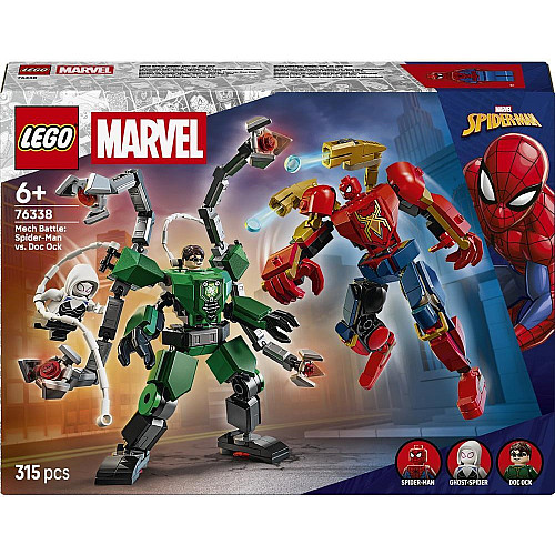 Конструктор LEGO Super Heroes Битва роботов: Человек-паук vs. Доктор Осьминог