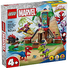 Конструктор LEGO Spidey Битва Павука та раптора Гоббі у штаб-будинку на дереві