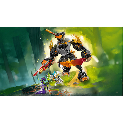 Конструктор LEGO Ninjago Робот Коула для миссии и Дракон Зейн