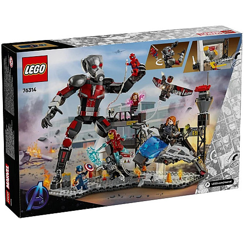 Конструктор LEGO Super Heroes Перший месник: Протистояння Пригодницька битва