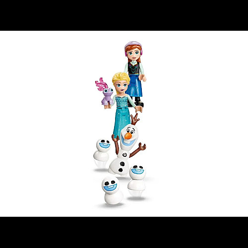 Конструктор LEGO Disney Princess Ледяной дворец Эльзы и веселое катание на санках