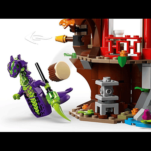 Конструктор LEGO Ninjago Автомобильная битва ниндзя у дома на дереве