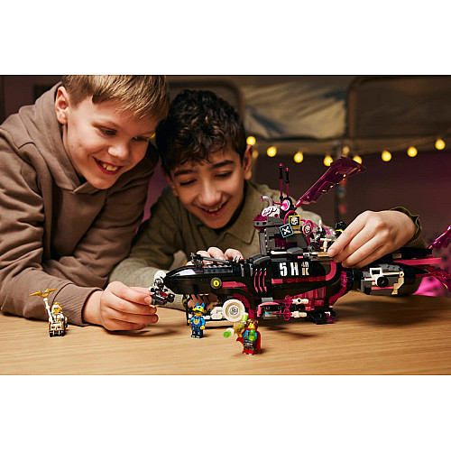 Конструктор LEGO Dreamzzz Страхітливий підводний човен «Акула»