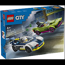 Конструктор LEGO City Переслідування маслкара на поліцейському автомобілі