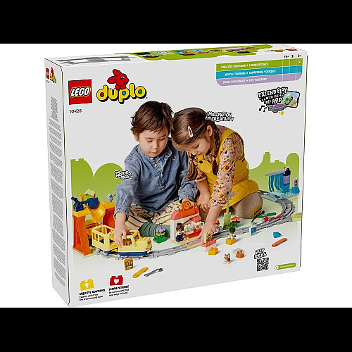Конструктор LEGO DUPLO Town Великий інтерактивний громадський потяг