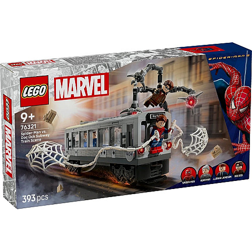 Конструктор LEGO Super Heroes Людина-Павук проти Дока Ока: Сцена в метро