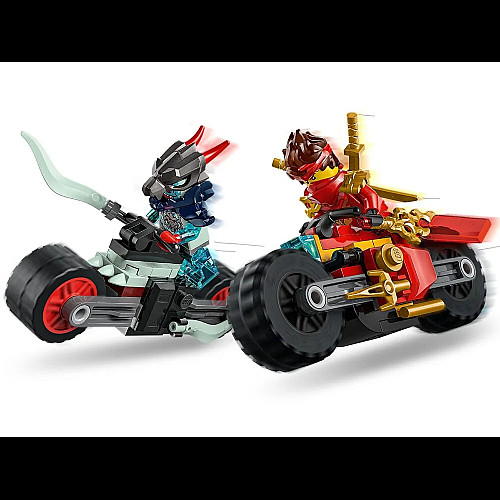 Конструктор LEGO Ninjago Швидкісні перегони Кая на мотоциклі