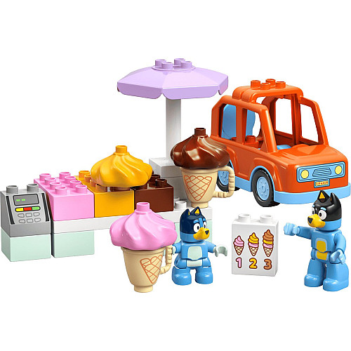 Конструктор LEGO DUPLO Bluey Подорож із морозивом із Блуї