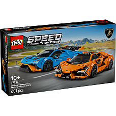Конструктор LEGO Speed Champions Lamborghini Revuelto та Huracan STO