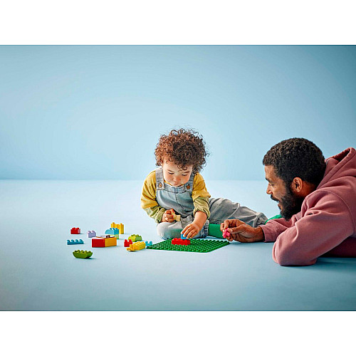 Конструктор LEGO DUPLO Classic Зелена будівельна пластина