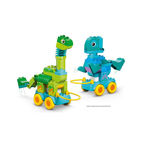 Конструктор LEGO DUPLO Town Динозаври на колесах 3в1