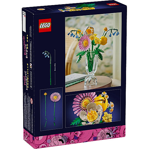 Конструктор LEGO Botanicals Миниатюрный солнечный букет