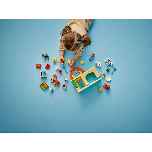 Конструктор LEGO DUPLO Town Догляд за тваринами на фермі