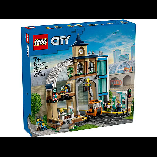 Конструктор LEGO City Центральний залізничний вокзал