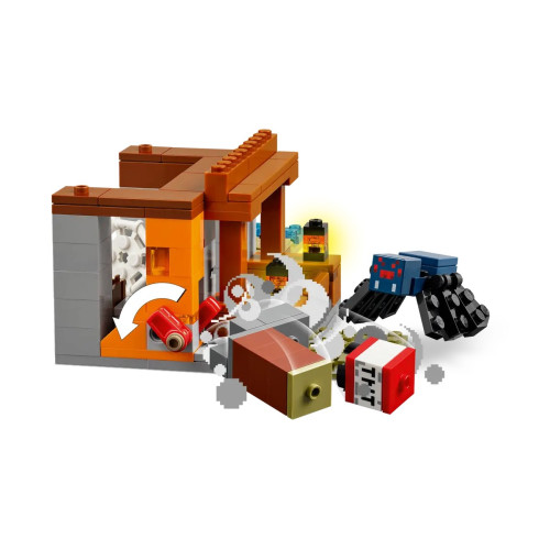 Конструктор LEGO Minecraft Шахтна експедиція «Броненосець»