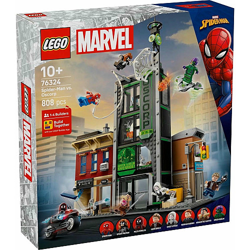 Конструктор LEGO Super Heroes Людина-павук проти Оскорпа