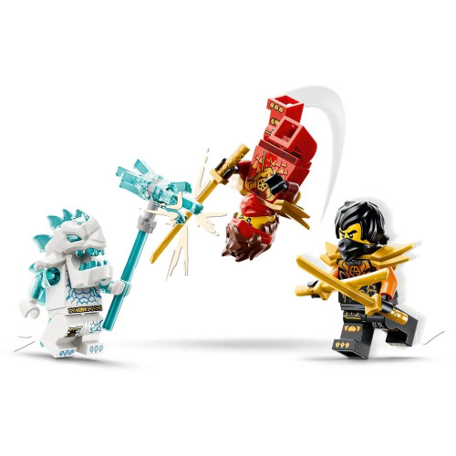 Конструктор LEGO Ninjago Комбіновані транспортні засоби Кая та Коула