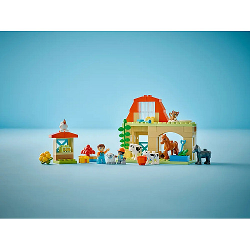 Конструктор LEGO DUPLO Town Догляд за тваринами на фермі