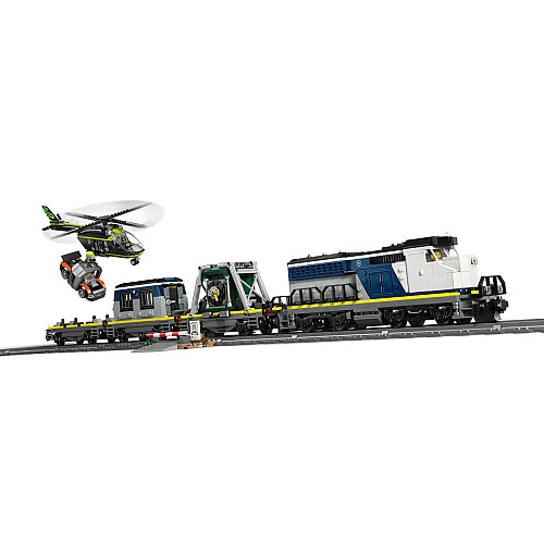 Конструктор LEGO City Пограбування поліцейського поїзда