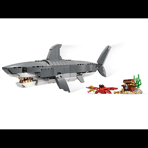 Конструктор LEGO Creator Люта акула зі скринею скарбів