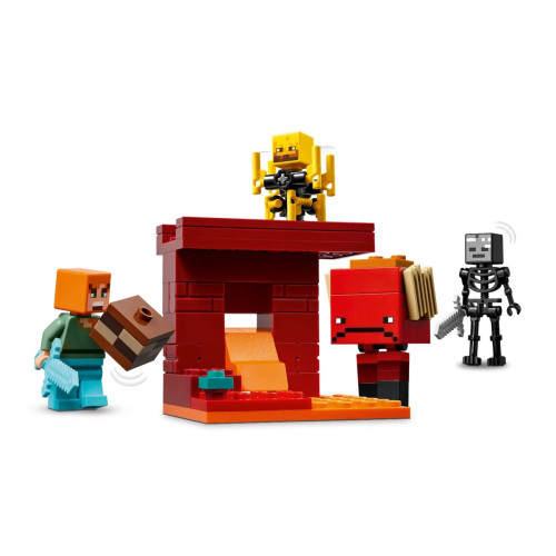 Конструктор LEGO Minecraft Битва з лавою у Незері