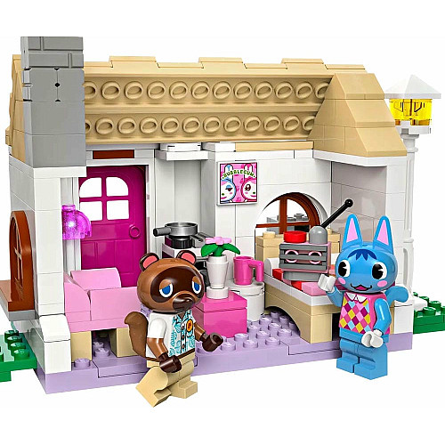 Конструктор LEGO Animal Crossing Ятка «Nook's Cranny» и дом Rosie