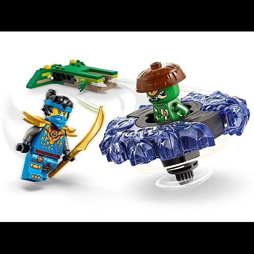 Конструктор LEGO Ninjago Ния против спинера монстра-мутанта