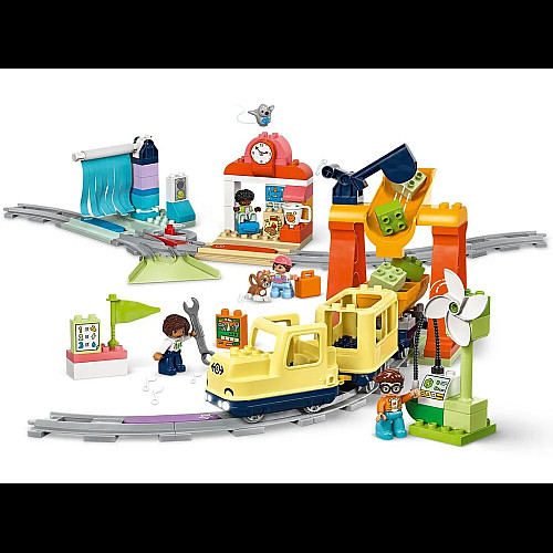 Конструктор LEGO DUPLO Town Великий інтерактивний громадський потяг