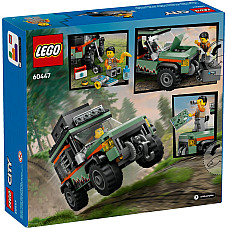 Конструктор LEGO City Позашляхова гірська вантажівка 4x4