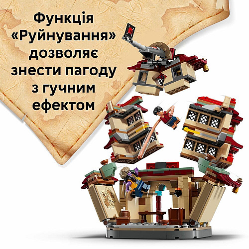 Конструктор LEGO ONE PIECE Битва в Арлонг-парке
