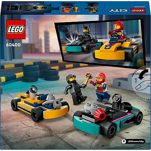 Конструктор LEGO City Картинг і гонщики