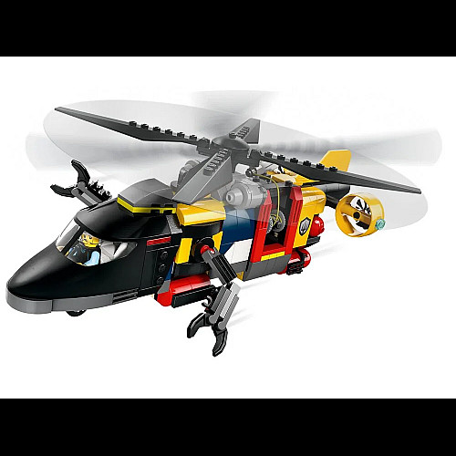 Конструктор LEGO City Ремікс вертольотів, пожежних машин і підводних човнів