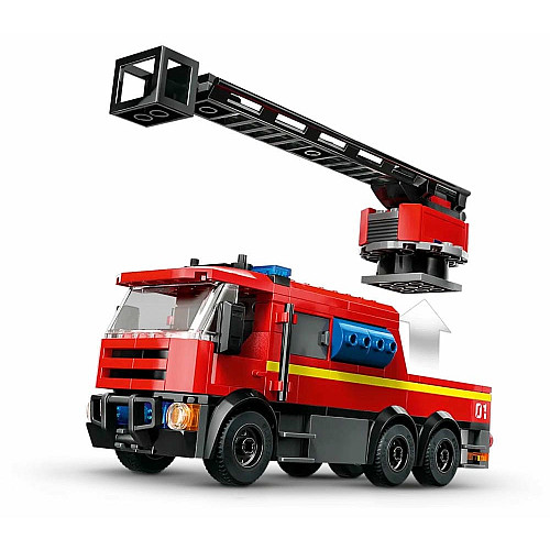 Конструктор LEGO City Пожарное депо с пожарной машиной