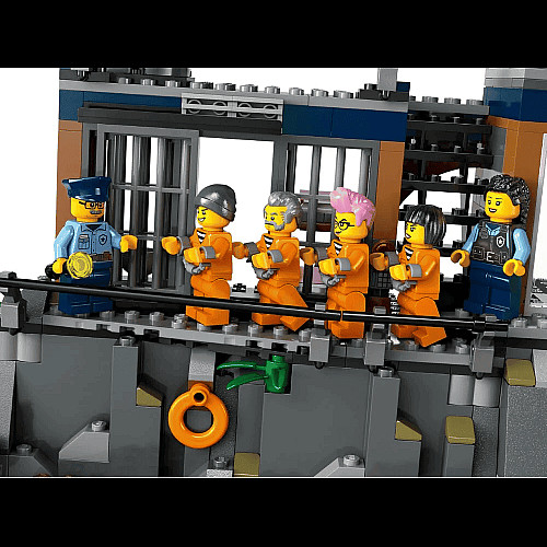 Конструктор LEGO City Поліцейський острів-в'язниця