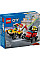 Конструктор LEGO City «Пицца-авто против пожарной машины» Набор гонок