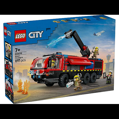 Конструктор LEGO City Пожарный грузовик в аэропорту