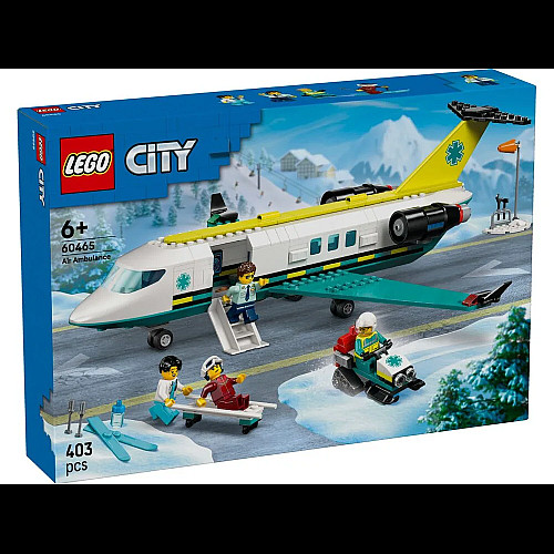 Конструктор LEGO City Літак швидкої медичної допомоги
