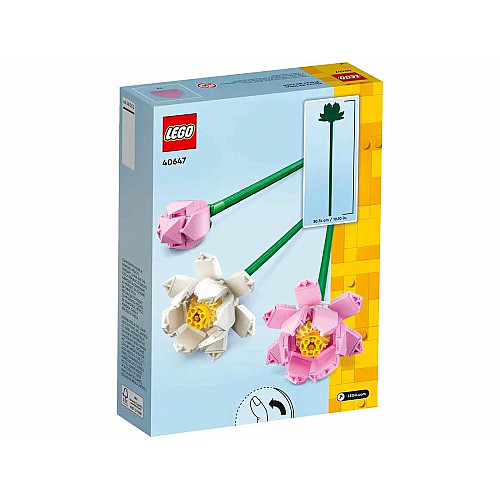 Конструктор LEGO Iconic Botanicals Цветы лотоса