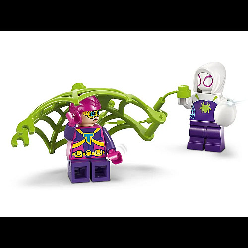 Конструктор LEGO Spidey Битва Павука та раптора Гоббі у штаб-будинку на дереві