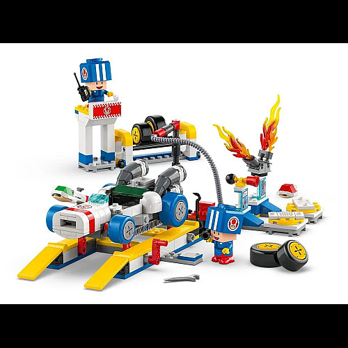 Конструктор LEGO Super Mario Mario Kart – Toad's Garage