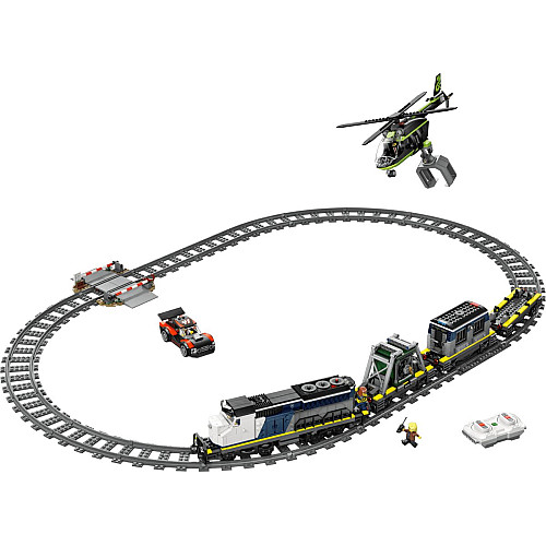 Конструктор LEGO City Пограбування поліцейського поїзда