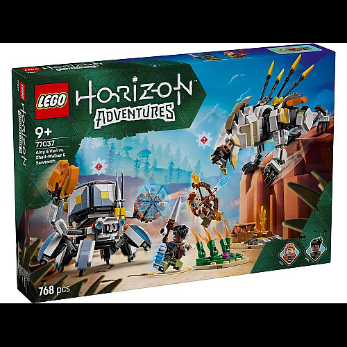 Конструктор LEGO Horizon Aloy і Varl проти Shell-Walker і Sawtooth
