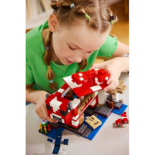 Конструктор LEGO Minecraft Грибной дом