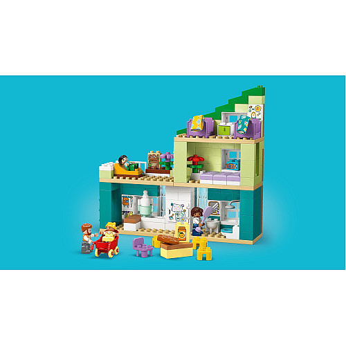 Конструктор LEGO DUPLO Town Современное семейное здание с фигурками