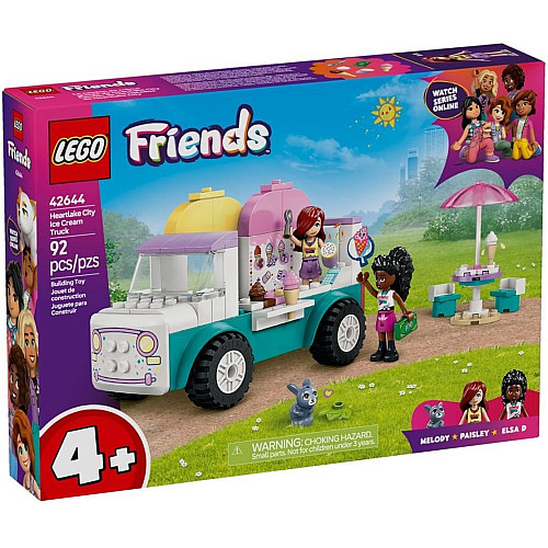 Конструктор LEGO Friends Хартлейк-Сіті. Фургон із морозивом