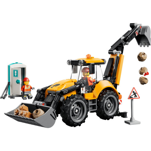Конструктор LEGO City Жовтий екскаватор-навантажувач