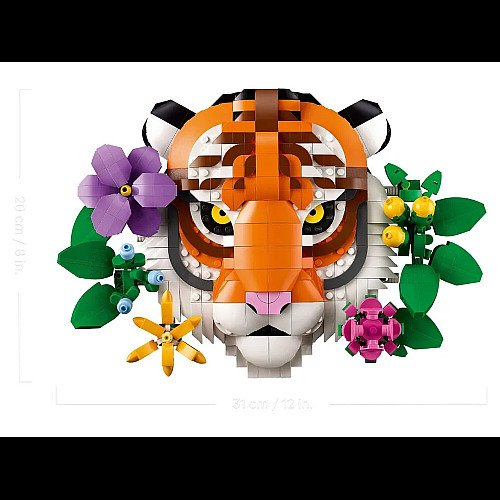 Конструктор LEGO Art Колекція фауни - Тигр